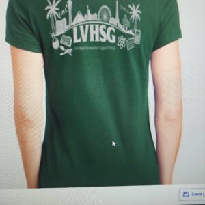 LVHSG Womens V-Neck Tee