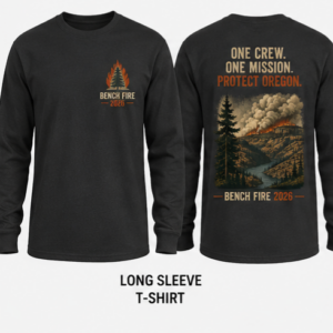 Oregon Bench Fire Long Sleeve Tee