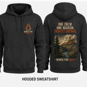 Oregon Bench Fire Hoodie